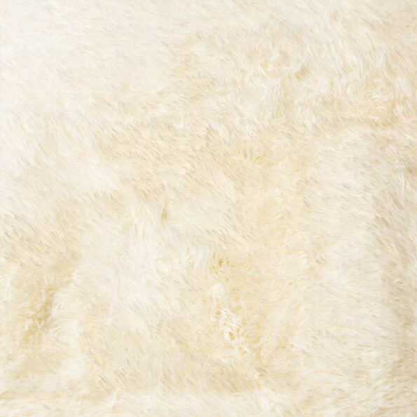 VXL8721158558893_g_en_hd_7.jpg vidaXL Chlpatý koberec s vysokým vlasom krémový 120x120 cm polyester – Obrázok 9