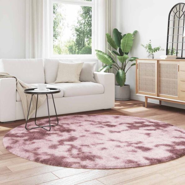 vidaXL Chlpatý koberec s vysokým vlasom NAVARRA 200x200 cm polyester – Obrázok 3