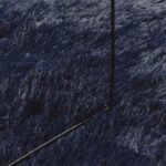 vidaXL Chlpatý koberec s vysokým vlasom námornícka 240x240cm polyester – Obrázok 7