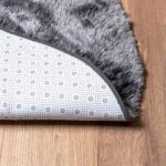 vidaXL Chlpatý koberec s vysokým vlasom NAVARRA tmavosivá 300x200 cm – Obrázok 6