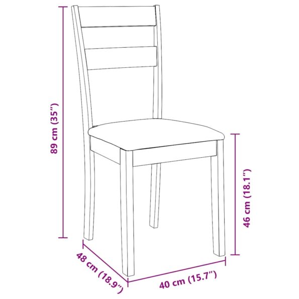 VXL8721158560681_g_en_hd_9.jpg vidaXL jedálenské stoličky s vankúšmi 2 ks Hnedá guma masívneho dreva – Obrázok 11