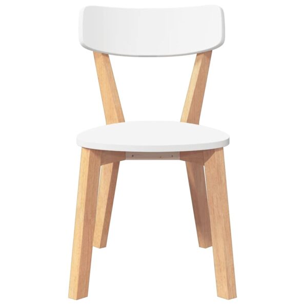 VidaXL jedálenské stoličky 2 ks masívna drevená guma – Obrázok 5