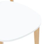 VidaXL jedálenské stoličky 2 ks masívna drevená guma – Obrázok 8