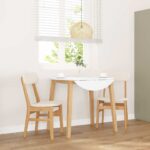 vidaXL Jedálenské stoličky s vankúšmi 2 ks Guma z masívneho dreva