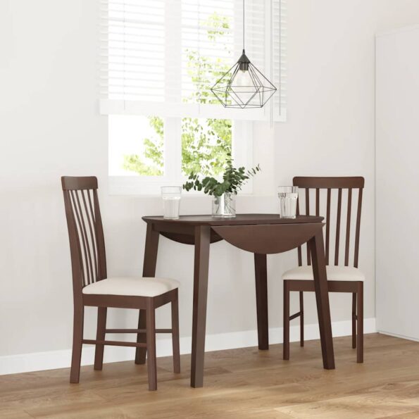 VXL8721158561824_m_en_hd_1.jpg vidaXL jedálenské stoličky s vankúšmi 2 ks Hnedá guma masívneho dreva – Obrázok 1