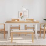 vidaXL Lavica 90 cm z masívneho dreva Guma – Obrázok 3