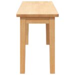 vidaXL Lavica 90 cm z masívneho dreva Guma – Obrázok 5