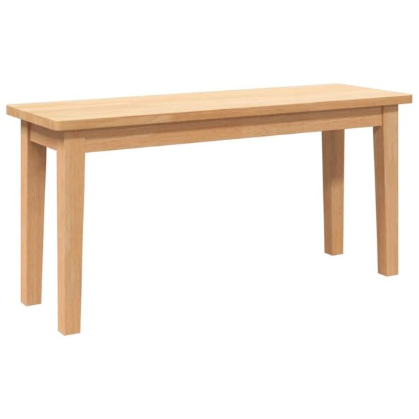 vidaXL Lavica 90 cm z masívneho dreva Guma – Obrázok 6