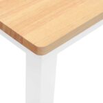 vidaXL Lavica 90 cm z masívneho dreva Guma – Obrázok 7