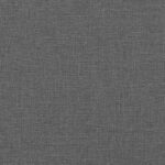 vidaXL Jedálenské stoličky 4 ks tmavosivé látkové – Obrázok 8