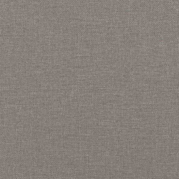 vidaXL Jedálenské stoličky 4 ks sivohnedé látkové – Obrázok 8