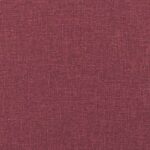 vidaXL Jedálenské stoličky 4 ks vínovo červené látkové – Obrázok 8