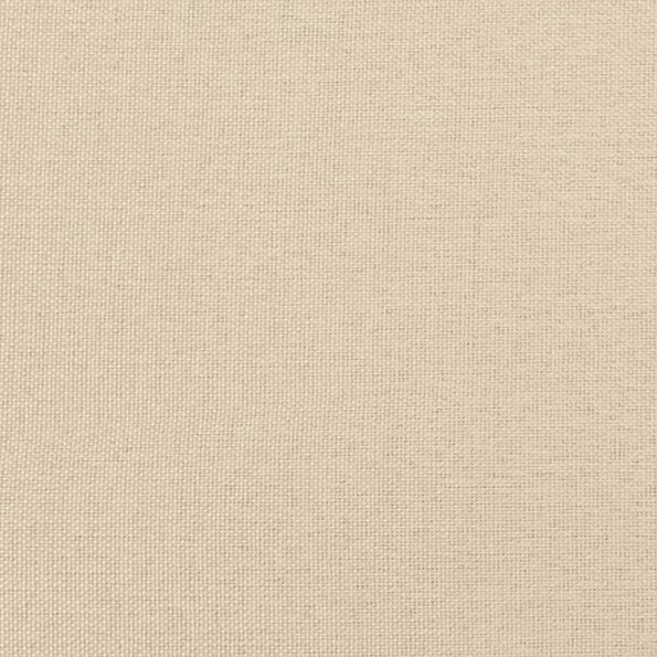 vidaXL Jedálenské stoličky 4 ks, krémové, látka – Obrázok 8