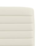 vidaXL jedálenské stoličky 4 ks krémové zamatové – Obrázok 7