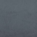 vidaXL Jedálenské stoličky 4 ks tmavosivé zamatové – Obrázok 8