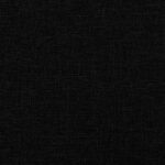 vidaXL Jedálenské stoličky 6 ks, čierne, látka – Obrázok 8