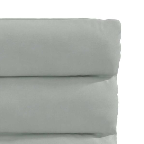 vidaXL Jedálenské stoličky 6 ks bledosivé zamatové – Obrázok 7