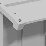 vidaXL Búda pre psa so strechou 83x130x85 cm, pozinkovaná oceľ – Obrázok 6