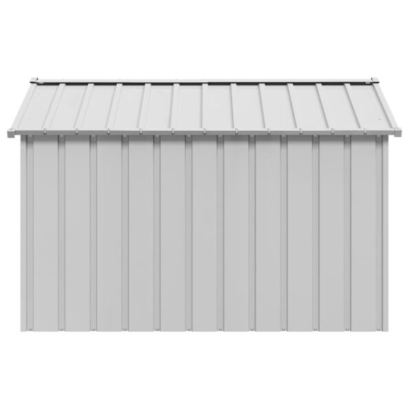 VXL8721158571830_g_en_hd_3.jpg vidaXL Búda pre psa so strechou 113x153x101 cm, pozinkovaná oceľ – Obrázok 4