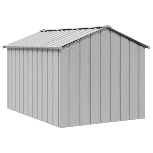 VXL8721158571830_g_en_hd_4.jpg vidaXL Búda pre psa so strechou 113x153x101 cm, pozinkovaná oceľ – Obrázok 5