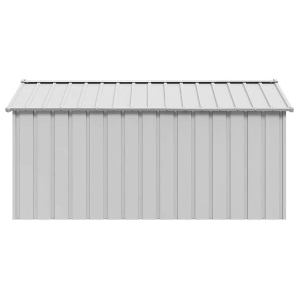 VXL8721158571854_g_en_hd_3.jpg vidaXL Búda pre psa so strechou 114x202x101 cm, pozinkovaná oceľ – Obrázok 4