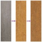 vidaXL Záhradná brána 105x130 cm Zvetrávanie oceľ Krížový dizajn – Obrázok 9