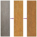 vidaXL Záhradná brána 105x155 cm Zvetrávanie oceľ Krížový dizajn – Obrázok 9