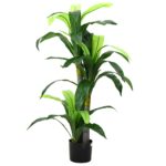 vidaXL Umelý dracaena strom 36 listov 120 cm zelený