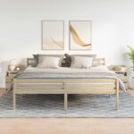 vidaXL Nočné stolíky 2 ks s 2 zásuvkami dub sonoma 40x33x60 cm – Obrázok 3