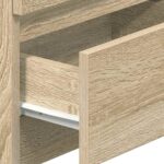 vidaXL Nočné stolíky 2 ks s 2 zásuvkami dub sonoma 40x33x60 cm – Obrázok 9