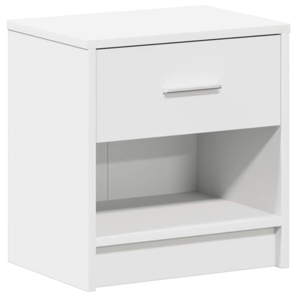 VXL8721158576286_a_en_hd_1.jpg vidaXL Nočný stolík biely s zásuvkou 39x28x41 cm – Obrázok 2