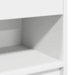 vidaXL Nočný stolík biely s zásuvkou 39x28x41 cm – Obrázok 9