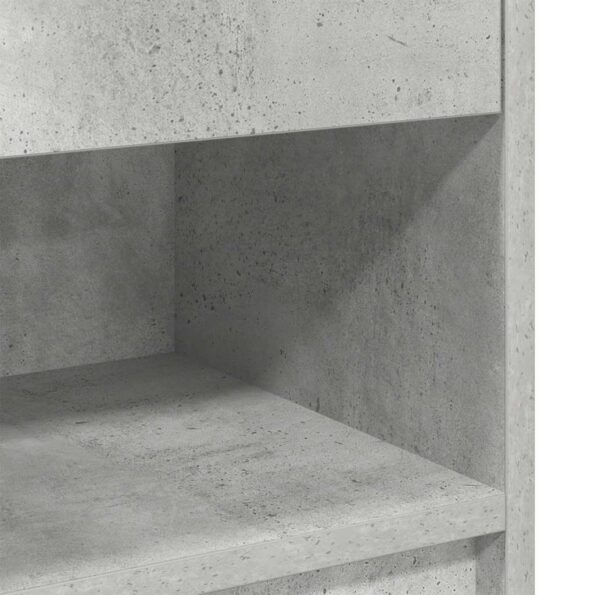 vidaXL Nočné stolíky 2 ks s zásuvkou betónovosivé 39x28x41 cm – Obrázok 10