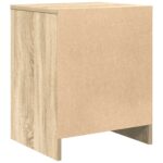 vidaXL Nočné skrinky 2 ks so zásuvkou dub sonoma 40x34x50 cm – Obrázok 8