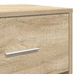 vidaXL Nočné skrinky 2 ks so zásuvkou dub sonoma 40x34x50 cm – Obrázok 10