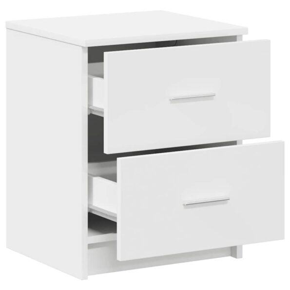 VXL8721158576644_g_en_hd_3.jpg vidaXL Nočný stolík s 2 zásuvkami biele 40x36x50 cm – Obrázok 5
