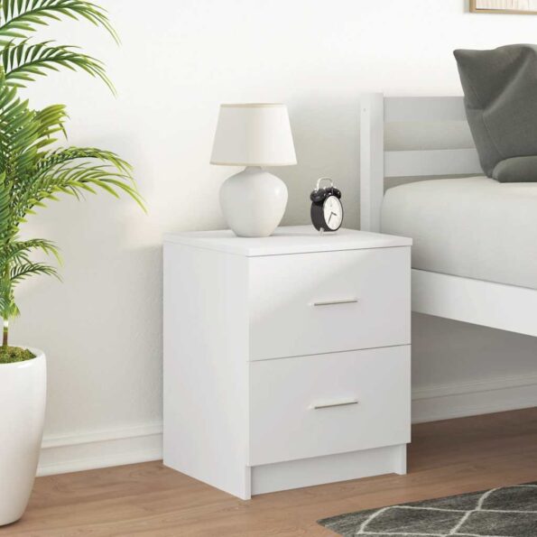 VXL8721158576644_m_en_hd_1.jpg vidaXL Nočný stolík s 2 zásuvkami biele 40x36x50 cm – Obrázok 1