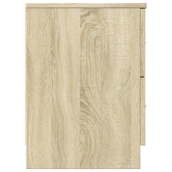 vidaXL Nočné stolíky 2 ks s 2 zásuvkami dub sonoma 40x36x50 cm – Obrázok 7