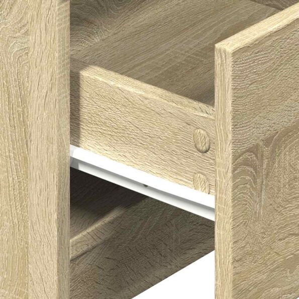 vidaXL Nočné stolíky 2 ks s 2 zásuvkami dub sonoma 40x36x50 cm – Obrázok 9