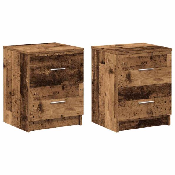 VXL8721158576798_a_en_hd_1.jpg vidaXL Nočné skrinky 2 ks s 2 zásuvkami staré drevo 40x36x50 cm – Obrázok 2