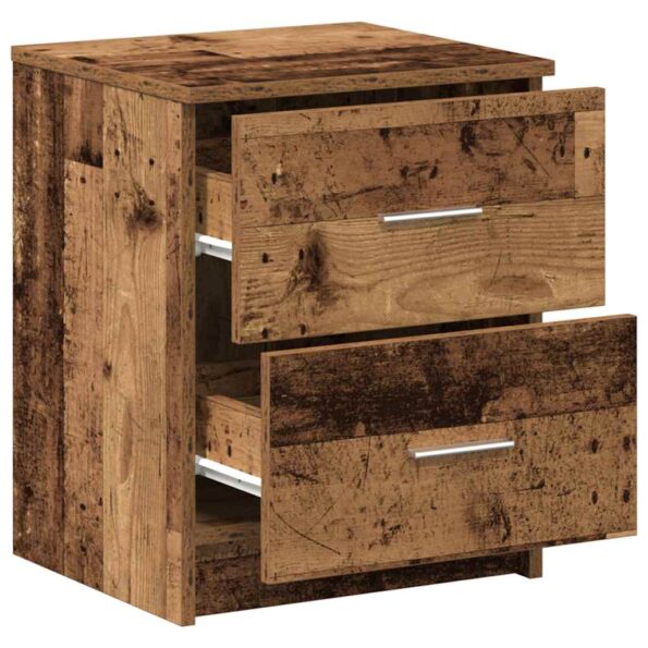 VXL8721158576798_g_en_hd_3.jpg vidaXL Nočné skrinky 2 ks s 2 zásuvkami staré drevo 40x36x50 cm – Obrázok 5