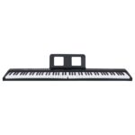 vidaXL Elektrická klavírna klávesnica 88 Keys so stojanom na hudbu – Obrázok 3