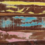 VidaXL Konferenčný stolík Viacfarebný Rekultivované masívne drevo – Obrázok 9