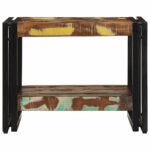 VidaXL Konferenčný stolík Viacfarebný Rekultivované masívne drevo – Obrázok 4