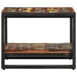 VidaXL Konferenčný stolík Viacfarebný Rekultivované masívne drevo – Obrázok 5