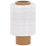 vidaXL Stretch fólie 50 ks Priehľadná 23 µm 10 cm x 150 m – Obrázok 5