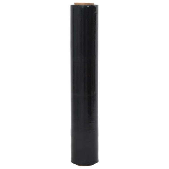 vidaXL Stretch Film 2 ks Čierna 17 μm 50 cm x 150 m – Obrázok 4