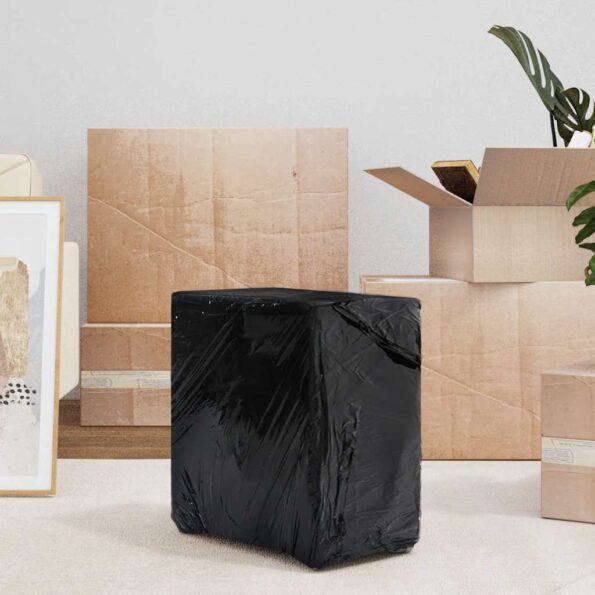 vidaXL Stretch Film 2 ks Čierna 30 μm 50 cm x 150 m – Obrázok 3