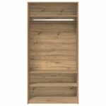 vidaXL šatník Artisan Dub 100x50x200 cm Drevo – Obrázok 4