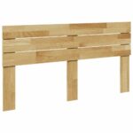 vidaXL Čelo postele 150 cm masívne drevo dub